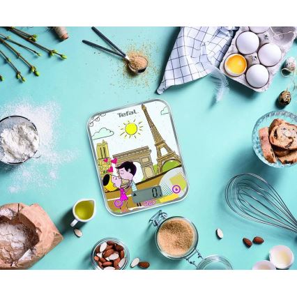 Tefal - Kitchen scale OPTISS ΠΑΡΙΣΙ 2xAAA