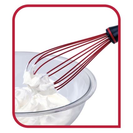 Tefal - Kitchen whisk INGENIO μαύρο/κόκκινο