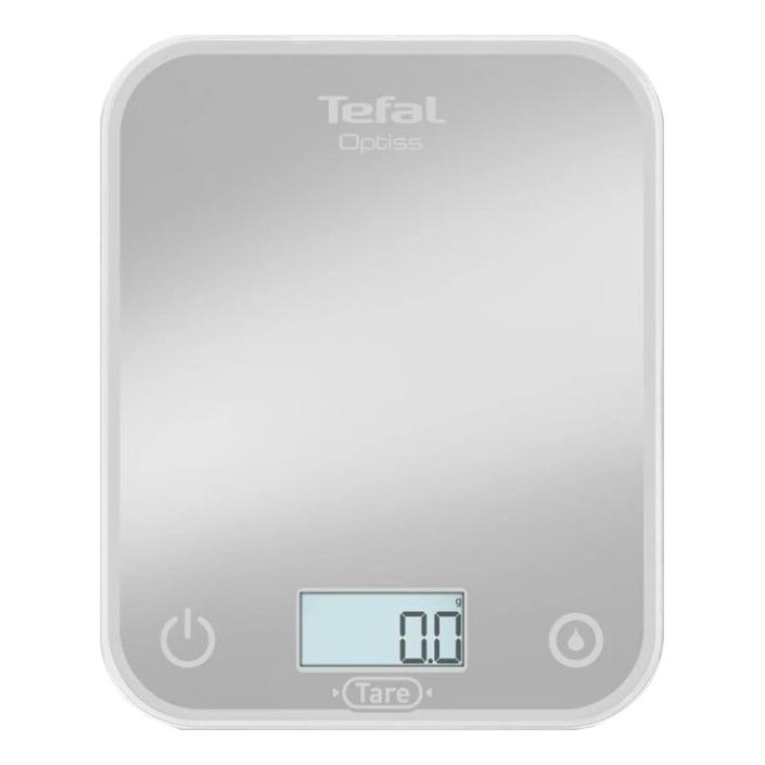 Tefal - Κουζινική ζυγαριά OPTISS 2xAAA γκρι