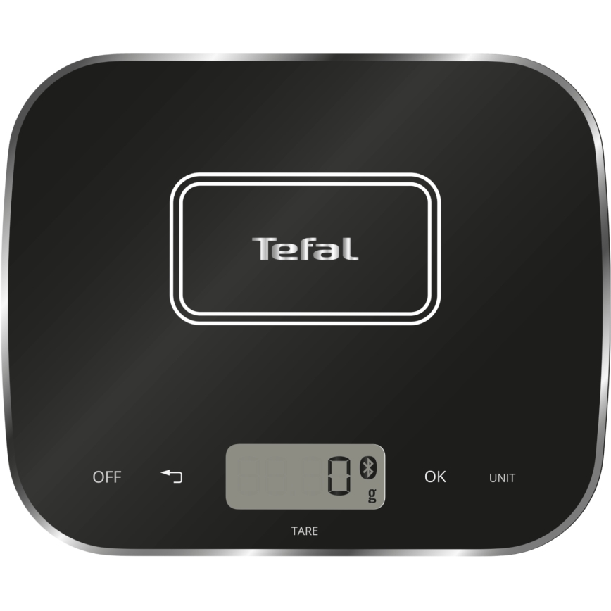 Tefal - Κουζινομηχανή με ενσωματωμένη ζυγαριά I-COACH TOUCH 1200W/230V από ανοξείδωτο ατσάλι