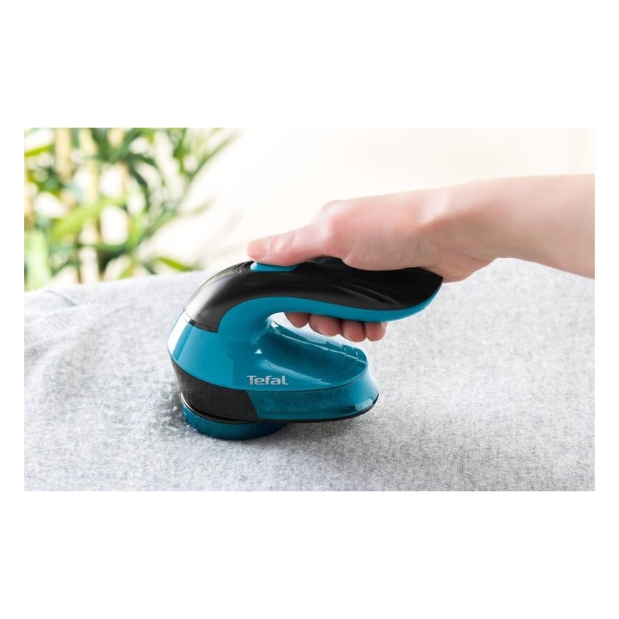 Tefal - Lint remover LINT 2xAA μαύρο/μπλε