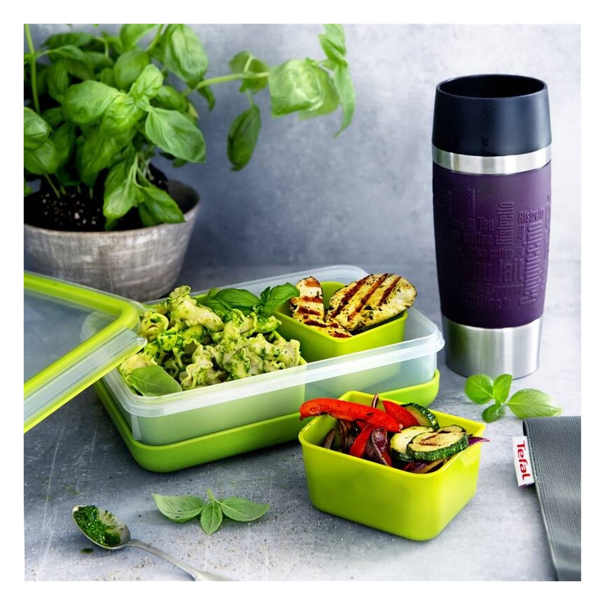 Tefal - Lunch box 1,2 l MASTER SEAL TO GO πράσινο