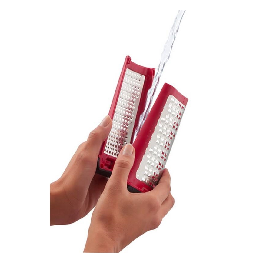Tefal - Manual double-sided grater INGENIO ανοξείδωτο ατσάλι/μαύρο