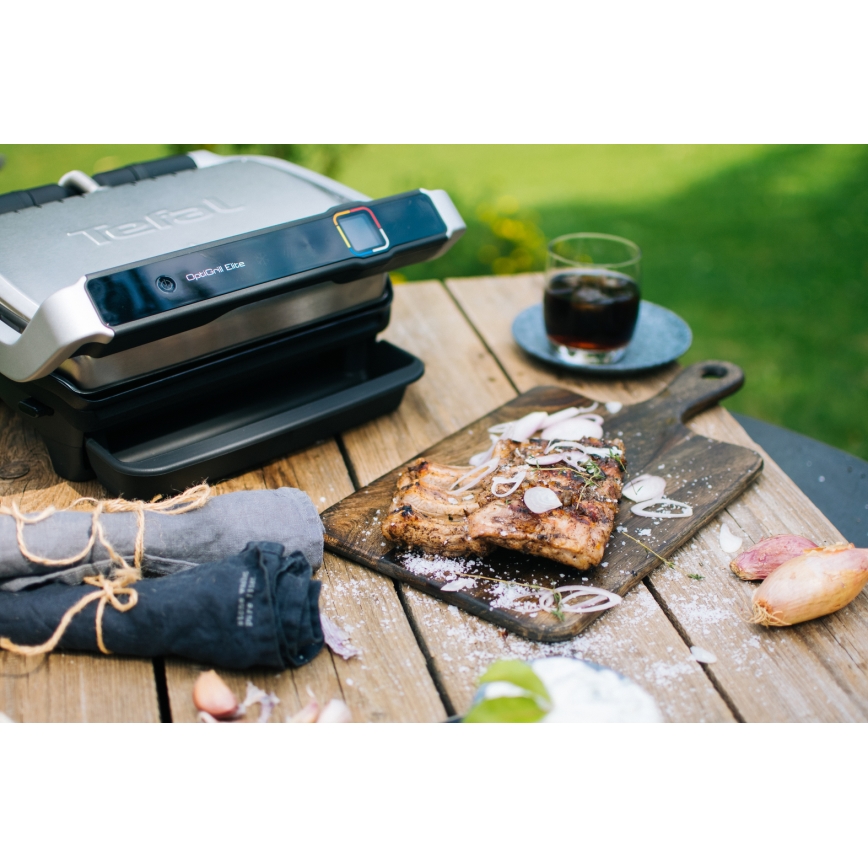Tefal - Ηλεκτρικό γκριλ OPTIGRILL ELITE 2000W/230V