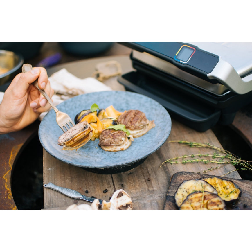 Tefal - Ηλεκτρικό γκριλ OPTIGRILL ELITE 2000W/230V