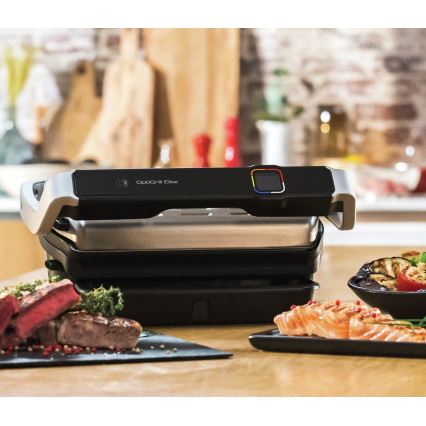 Tefal - Ηλεκτρικό γκριλ OPTIGRILL ELITE 2000W/230V
