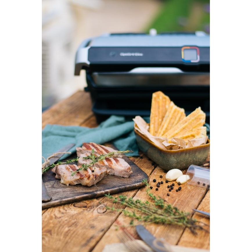 Tefal - Ηλεκτρικό γκριλ OPTIGRILL ELITE 2000W/230V
