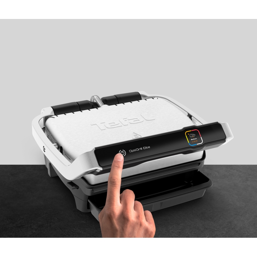 Tefal - Ηλεκτρικό γκριλ OPTIGRILL ELITE 2000W/230V