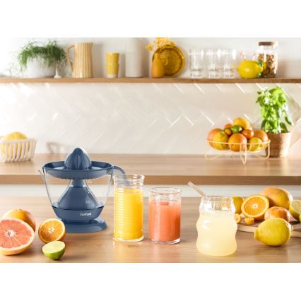 Tefal - Ηλεκτρικός στίφτης εσπεριδοειδών MORNING CITRUS PRESS 0,8 l 25W/230V μπλε