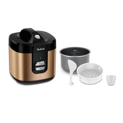 Tefal - Ηλεκτρικός ρυζομάγειρας COPPERTINTO 600/230V 2 l χάλκινος
