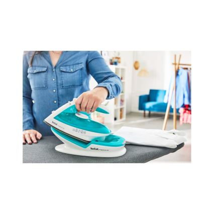 Tefal - Σίδερο ατμού FREEMOVE AIR 2400W/230V λευκό/τιρκουάζ