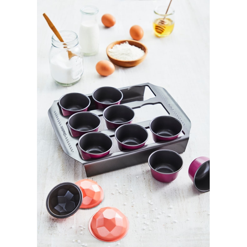 Tefal - Σετ 13 τεμαχίων φορμών ψησίματος CREABAKE