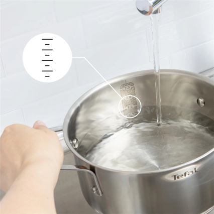 Tefal - Σετ 3 κατσαρολών DELICIOUS από ανοξείδωτο ατσάλι