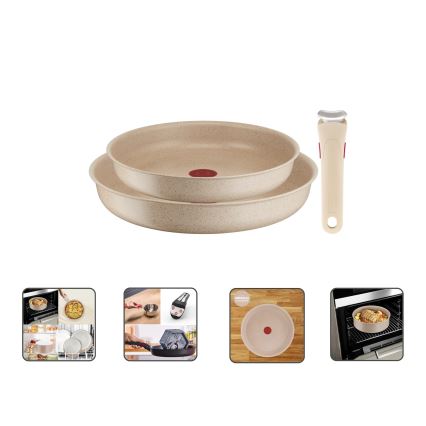 Tefal - Σετ 3 τηγανιών INGENIO DELIGHT