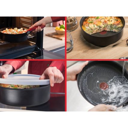 Tefal - Σετ 3 τηγανιών INGENIO SO'LIGHT