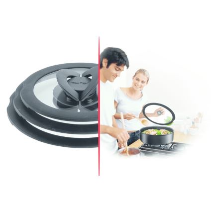 Tefal - Σετ 3 γυάλινων καπακιών INGENIO