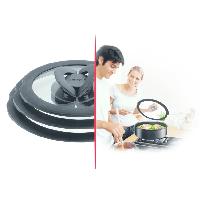 Tefal - Σετ 3 γυάλινων καπακιών INGENIO