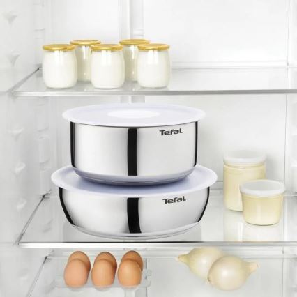 Tefal - Σετ μαγειρικά σκεύη 4 τεμαχίων INGENIO EMOTION από ανοξείδωτο ατσάλι