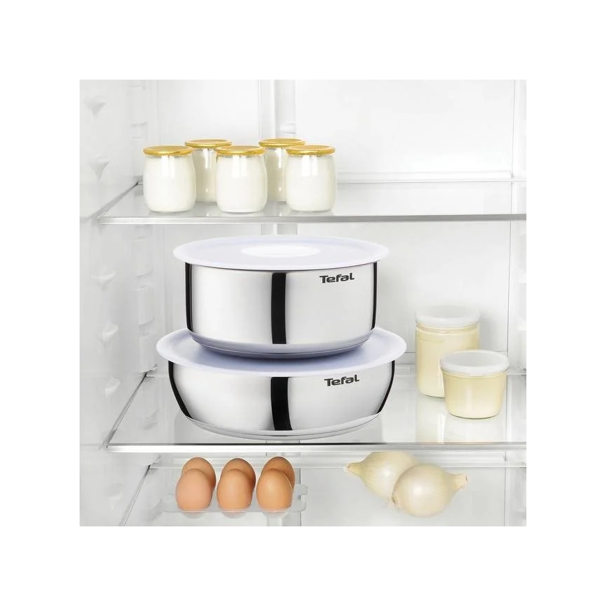 Tefal - Σετ μαγειρικά σκεύη 4 τεμαχίων INGENIO EMOTION από ανοξείδωτο ατσάλι