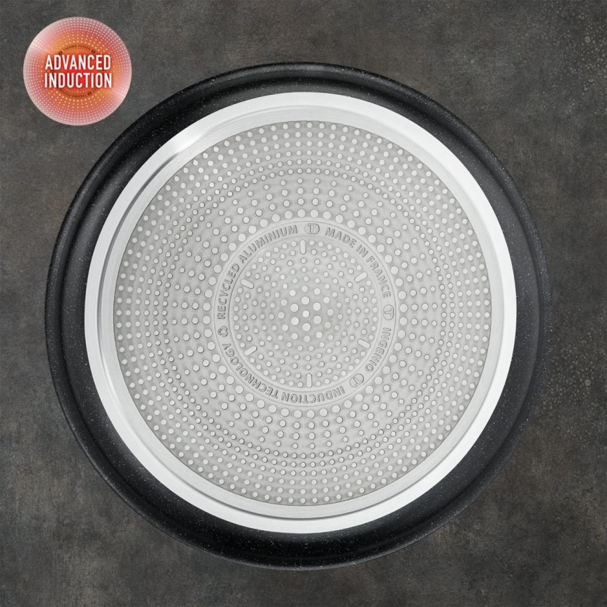 Tefal - Σετ σκευών 8 τεμαχίων INGENIO BLACK STONE