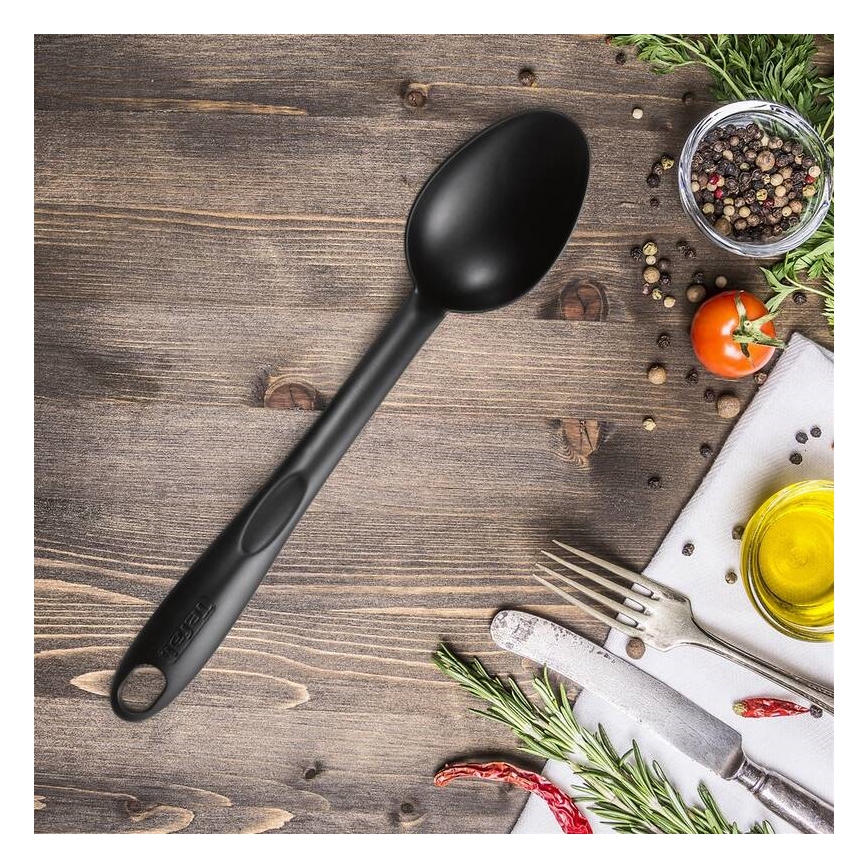 Tefal - Σετ of κουζίνα utensils 9 τμχ BIENVENUE μαύρο