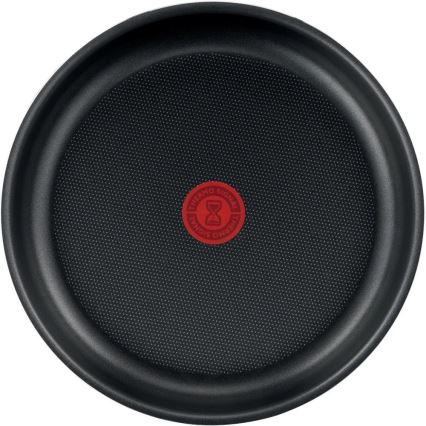 Tefal - Σετ Τηγάνια 3 τμχ INGENIO EASY COOK & CLEAN BLACK