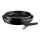 Tefal - Σετ τηγάνια 3 τμχ INGENIO EASY COOK & CLEAN BLACK