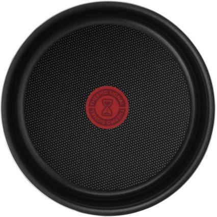 Tefal - Σετ τηγάνια 3 τμχ INGENIO EASY COOK & CLEAN BLACK