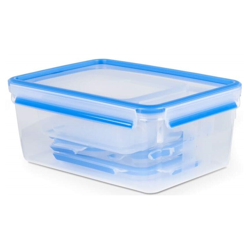 Tefal - Σετ δοχείων τροφίμων 5 τεμ. MASTER SEAL FRESH μπλε