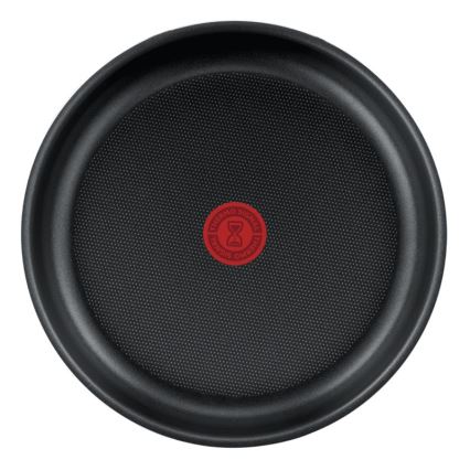 Tefal - Σετ μαγειρικά σκεύη 5 τμχ INGENIO EASY COOK & CLEAN BLACK