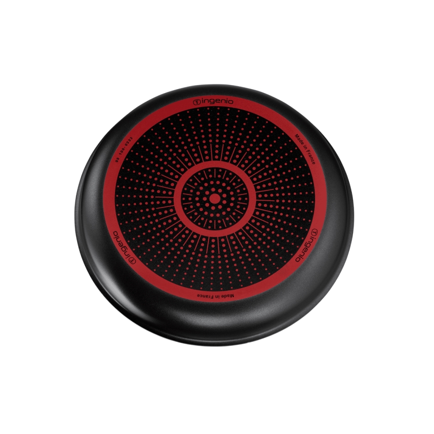 Tefal - Σετ μαγειρικά σκεύη 5 τμχ INGENIO EASY COOK & CLEAN BLACK