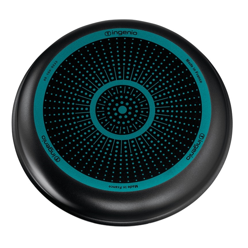 Tefal - Σετ μαγειρικά σκεύη 5 τμχ INGENIO EASY COOK & CLEAN BLACK