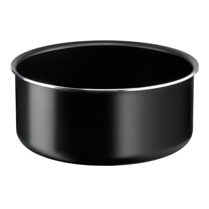 Tefal - Σετ μαγειρικά σκεύη 5 τμχ INGENIO EASY COOK & CLEAN BLACK