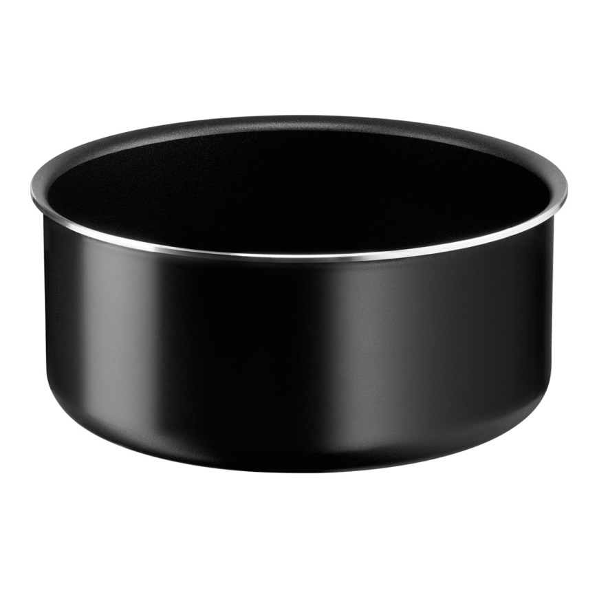 Tefal - Σετ μαγειρικά σκεύη 5 τμχ INGENIO EASY COOK & CLEAN BLACK