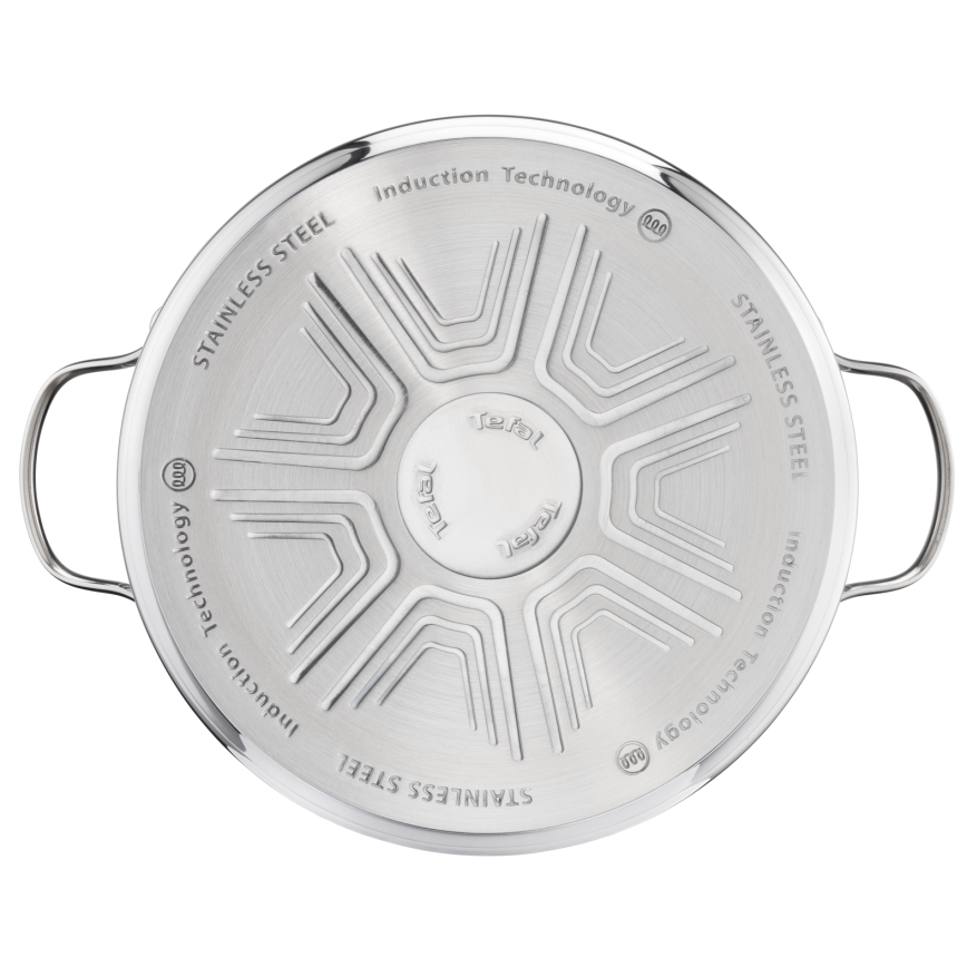 Tefal - Σετ μαγειρικών σκευών 10 τεμ. DAILY COOK από ανοξείδωτο ατσάλι