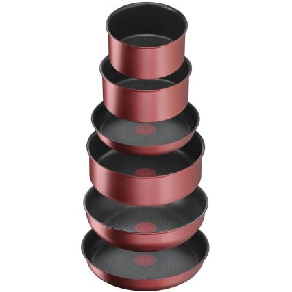 Tefal - Σετ μαγειρικών σκευών 10 τεμαχίων INGENIO DAILY CHEF σε χάλκινο χρώμα