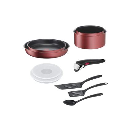 Tefal - Σετ μαγειρικών σκευών 10 τεμαχίων INGENIO DAILY CHEF σε χάλκινο χρώμα