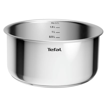 Tefal - Σετ μαγειρικών σκευών 15 τεμ. INGENIO COOK από ανοξείδωτο ατσάλι
