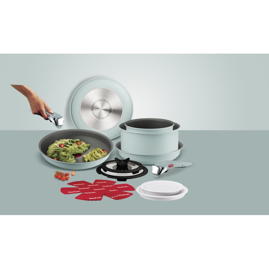 Tefal - Σετ μαγειρικών σκευών 15 τεμ. INGENIO HALO