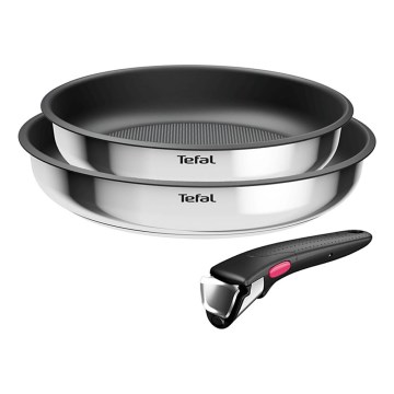Tefal - Σετ μαγειρικών σκευών 3 τεμ. INGENIO COOK, από ανοξείδωτο ατσάλι