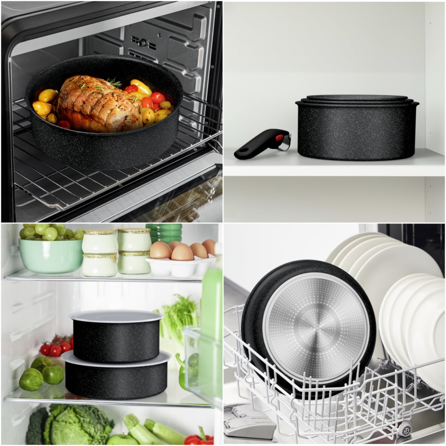 Tefal - Σετ μαγειρικών σκευών 3 τεμ. INGENIO PERFECT COOK