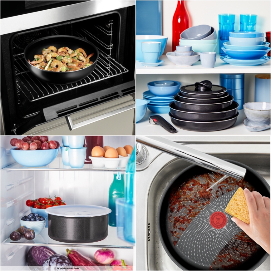 Tefal - Σετ μαγειρικών σκευών 5 τεμ. INGENIO GENEROUS COOK