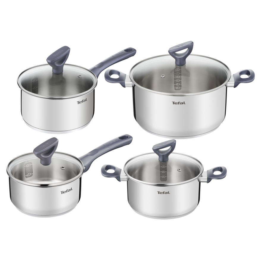 Tefal - Σετ μαγειρικών σκευών 8 τεμαχίων DAILY COOK