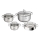 Tefal - Σετ μαγειρικών σκευών 8 τεμαχίων DUETTO+