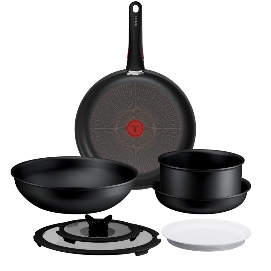 Tefal - Σετ μαγειρικών σκευών INGENIO Excellence Fusion, 8 τεμαχίων