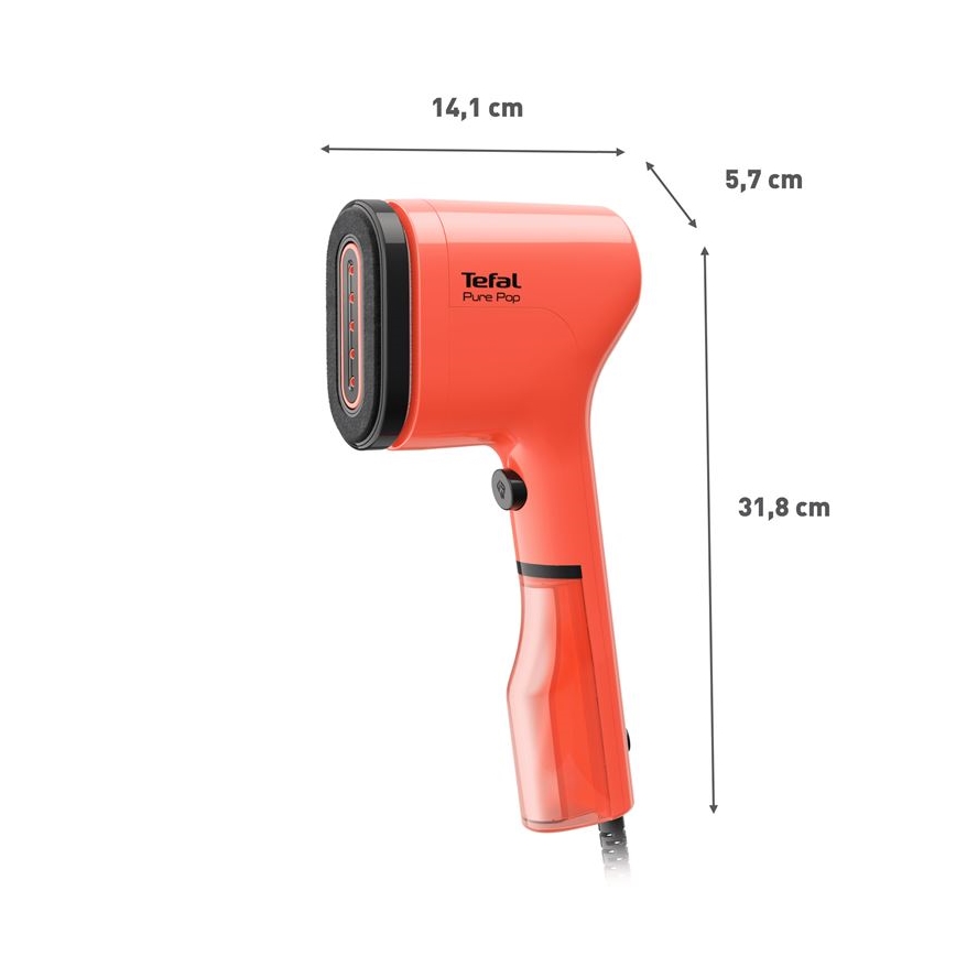 Tefal -Σύστημα ατμού PURE POP 1300W/230V κόκκινο