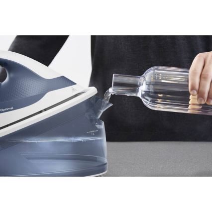 Tefal - Σύστημα σιδερώματος ατμού EXPRESS OPTIMAL 2200W/230V μπλε