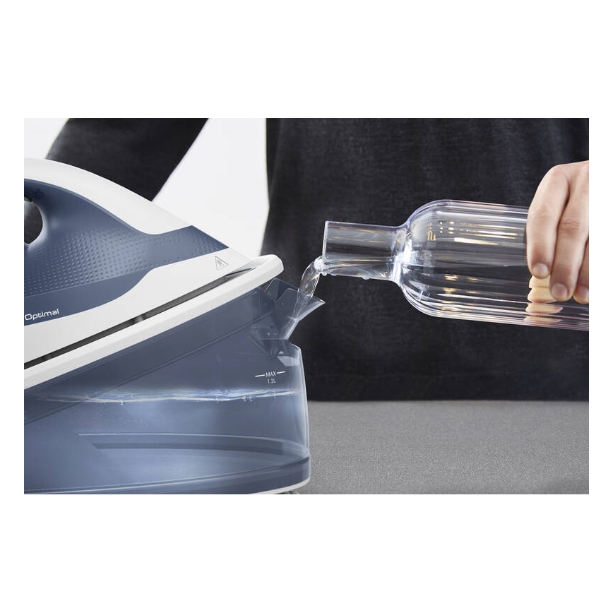 Tefal - Σύστημα σιδερώματος ατμού EXPRESS OPTIMAL 2200W/230V μπλε