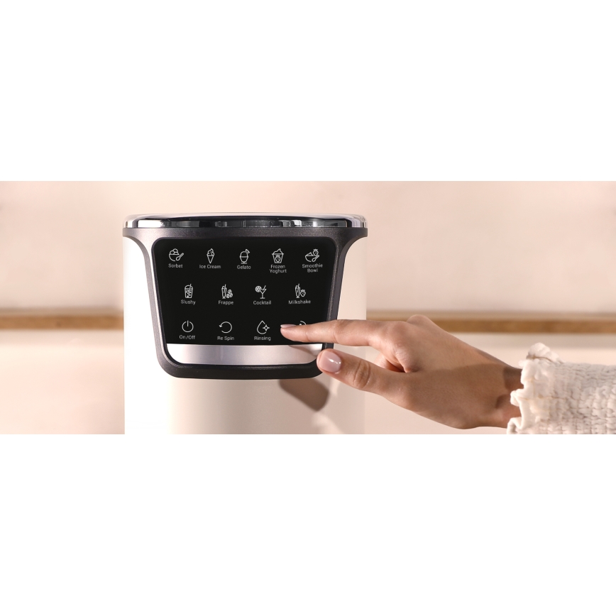Tefal - Παγωτομηχανή DOLCI 6W/230V μπεζ