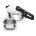 Tefal - Pressure cooker 4 l SECURE TRENDY ανοξείδωτο ατσάλι